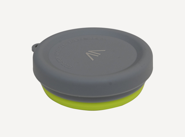Стакан складной GORAA Silicone Cup 0.2L (GreenGrass/Grey; 200мл)